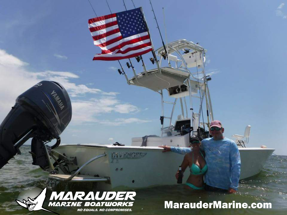 24' Tarpon Fishing Boat and Bay Boat in Florida in 24 Foot Avenger Custom Fishing Boats photo gallery from Marauder Marine Boat Works
